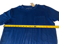 NWT Aeropostale Mens, Young Mens T-Shirt Small Blue & White Ombré Short Sleeves