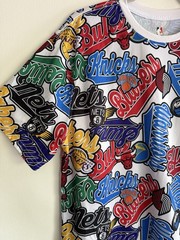 NBA All-Over Print Basketball Graphic T-Shirt Mens Size Large AOP