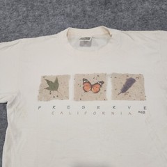 VTG 90s Preserve California Adult M Medium Nature Environmental Animal T Shirt
