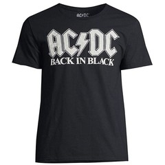 AC/DC Back In Black Music Band Men’s T-Shirt