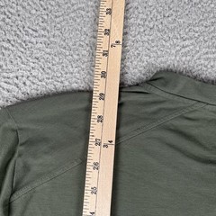 Free Fly Shirt Mens XL Green Bamboo Henley Performance Long Sleeve Stretch Tee