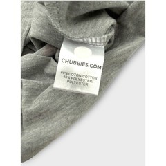 Chubbies Tank Top Small Hilton Head Pro Am 94 Graphic Gray Retro Courts 90s Vibe