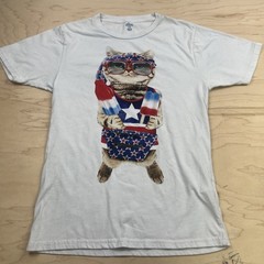 Cat Patriotic Headband Glasses And Popsicles Size S (34-36)￼