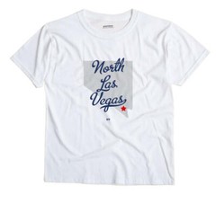North Las Vegas Nevada NV Nev T-Shirt MAP