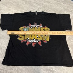 Lyrical Lemonade Summer Smash 2024 Spkrbx T Shirt Medium Crop Black Travis Scott