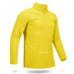 T-shirts Men’s 1/4 Long Sleeve T Shirts Fishing Hiking Tee Shirts Pullover Tops