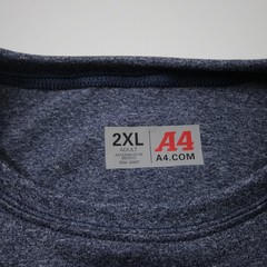 A4 Short Sleeve Shirt Men’s Navy New without Tags XXL