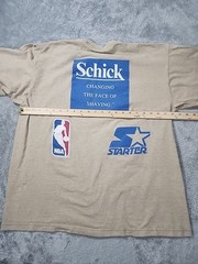 VINTAGE Starter 90s Shirt XL Schick Super Hoops NBA Logo Basketball