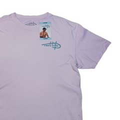 Reel Life Men’s Large T Shirt Short Sleeve Washed Pink Tee Fishing