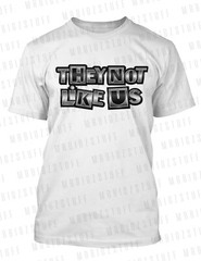 Mens They Not Like US Tee Shirt To Complement J14 Sneaker Street Wear Big Tall