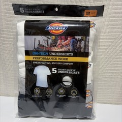 Dickies Dri Tech Performance Work 5 Short Sleeve Undershirts Size M New Colors