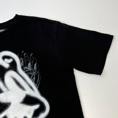 Domrebel Shirt Men Medium Graffiti Sketch Street Graphic Fire Work Party Core Go