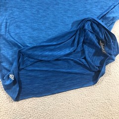 eddie bauer t shirt mand XXL blue freedry active