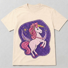 HOT!! Unicorn Graphic T-Shirt Cute S-5XL