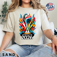 FIFA World Cup 2026 Shirt Soccer Football Supporter Fan Apparel Unisex Tee