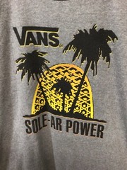 Vans Sole-Ar Power Large Gray T Shirt T9