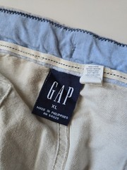 GAP LINEN COTTON OFF WHITE/ CREME PANTS MENS XL DRAWSTRING