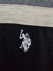 NWT US Polo Assn. long sleeve tee Grey logo size medium