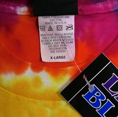 VTG NOS Liquid Blue The Beatles Yellow Submarine Tie-Dye T-Shirt XL ~ 2005 NWT