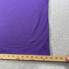 Union Bindings LS Purple T Shirt XL Crewneck Sleeve Logos Cotton Made in Italy