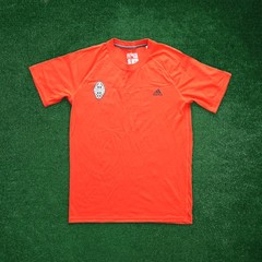 Adidas Uprising Logo Men’s Red Climalite Ultimate Tee T-Shirt