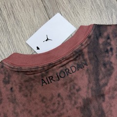 Air Jordan T Shirt Size XL Mens Red Black Graphic Crew 85 Short Sleeve
