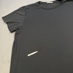 Marine Layer Shirt Mens XL Gray Solid Logo Crewneck Tee Soft Cotton Blend USA