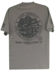 Second Amendment Life, Liberty and the Pursuit of Those Who Threaten It T-Shirt