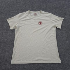 Fjallraven Shirt Mens 2XL Tan Sweden 1960 Logo Graphic Tee Outdoors Hiking