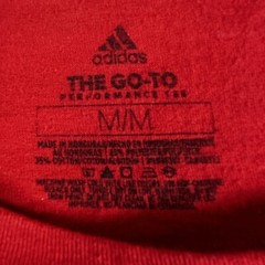Adidas Shirt Men’s Medium Red Creators Unite Cotton Pullover Crew Neck Tee