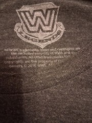 Ultimate Warrior WWE WWF Graphic T-Shirt Dark Gray Men’s Size L Large