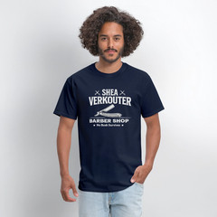 Shea Verkouter Barber Shop Funny Adult Humor T-Shirt