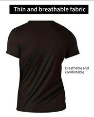 Men’s 5-Pack Quick Dry Performance T-Shirts – Lightweight Sports Tops