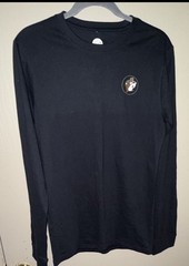 Buc-ee’s Long Sleeve T-Shirt Men’s Small Black Camo Logo Graphic Tee NWT