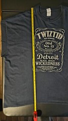 Rare Twiztid Rap Tee Mens 5XL Black Shirt Old No.13 Brand Detroit Graphic