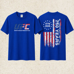 UFC Freedom 250 T-Shirt USA Made 1776 2026 4th Of July Patriotic Men Women