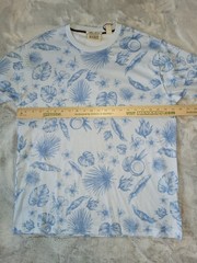 Scotch & Soda Mens Medium Nantucket Breeze Costal Beach Seashells SS Tshirt