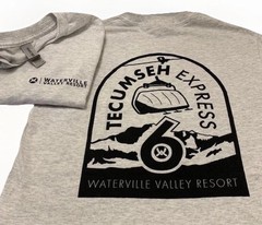 White Mountains NH T Shirt Waterville Valley Ski Hike Bike Adult Small Gift Rare