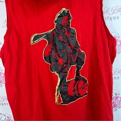 Captain Morgan tank top hoodie ahoy pirate barrel pirates Red Sleeveless Hoodie