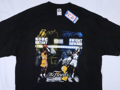 NWT 2009 NBA Finals Orlando Magic LA Lakers Kobe Bryant vs Dwight Howard t-shirt