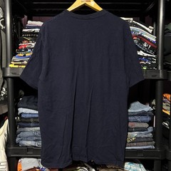 Vintage Mossimo Keep Off Navy Blue T-Shirt Size XL