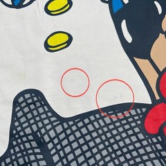Astro Boy Tezuka Mighty Atom Men’s Graphic Print Button V-Neck T-Shirt XL