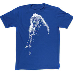 John Sykes artwork blue T-shirt Unisex short sleeve All sizes S to 45Xl