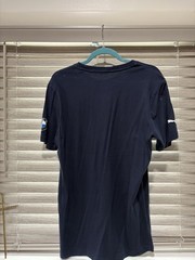 Men’s Size Medium BMW Motorsport PUMA Tee Shirt Blue Cotton Short Sleeve