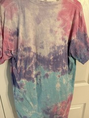 Percy jackson Tie-Dye Camp Half-Blood Long Island Sound Graphic Tee Unisex L