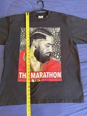 Pro Club Men’s Heavyweight Black Graphic Print Nipsey Hussle T-Shirt XL