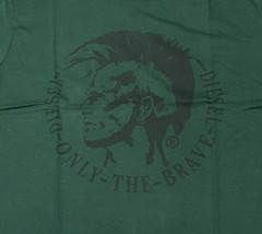 Vintage Y2K $58 DIESEL Green ACHEL Short Sleeve Slim Fit Designer T-shirt NWT