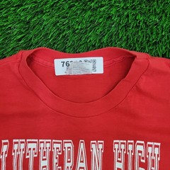 Vintage 1989 Lutheran High Shirt Medium 19×25 Basketball