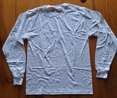 Glamis Gone Wild M Gilden Ultra Cotton ATV Long Sleeve Shirt White Sand Dunes