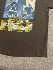 Vintage 90s Creed Band Tour Tee 2002 Faded Graphic T-Shirt L